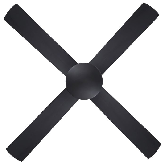 STRADBROKE 48 DC Ceiling Fan (Matte Black) - Clearance