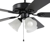 WAIKIKI Ceiling Fan E27 Light Accessory (Black) - Clearance