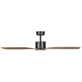 ILUKA 52 DC ceiling fan with LED light (Brown Rustic) - Clearance