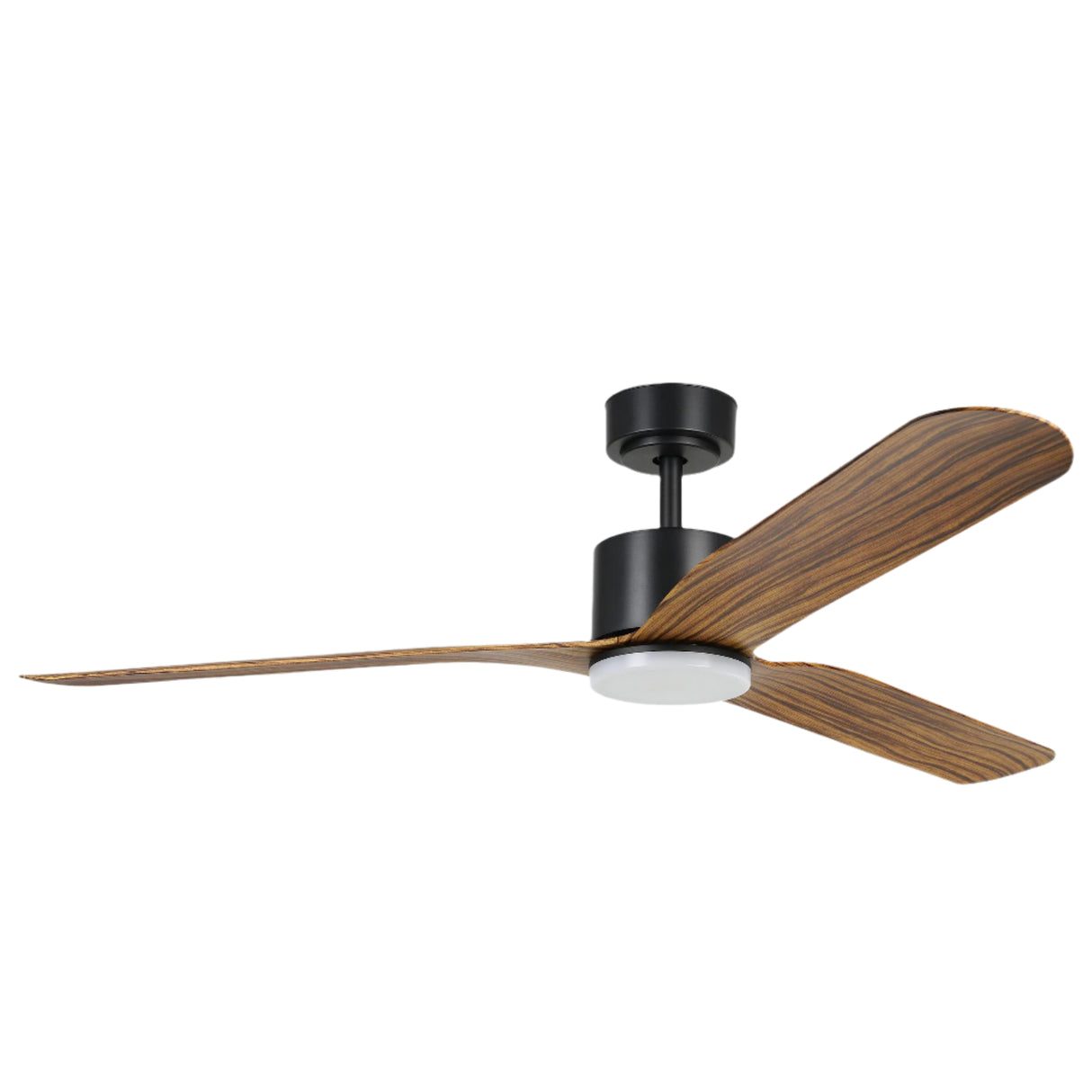 ILUKA 60 DC ceiling fan with LED light (Brown) - Clearance