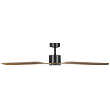 ILUKA 60 DC ceiling fan with LED light (Brown) - Clearance