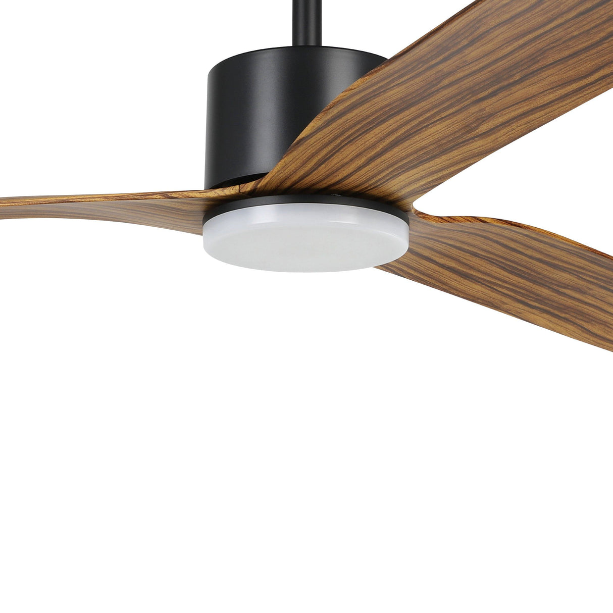 ILUKA 60 DC ceiling fan with LED light (Brown) - Clearance