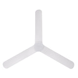 ILUKA 60 DC ceiling fan with LED light (Matte White) - Clearance