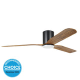 ILUKA 60 DC hugger ceiling fan with LED light - Clearance