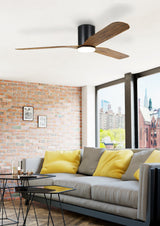 ILUKA 60 DC hugger ceiling fan with LED light - Clearance