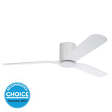 ILUKA 60 DC hugger ceiling fan with LED light