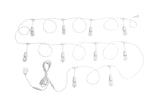 FESTOON 10 light LED kit white & warm white-Clearance