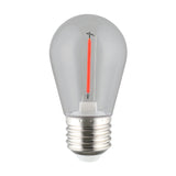 FESTOON LED 12V E27 replaceable globe - pink (6 PCS)
