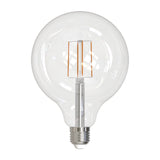 5W E27 LED G125 warm white globe clear (6PCS)