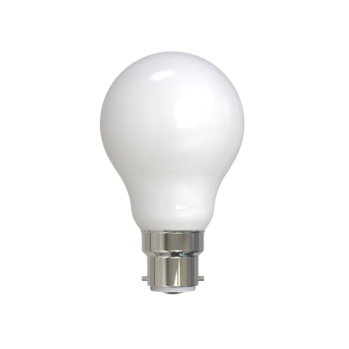 7W B22 LED A60 warm white globe frosted (6PCS)