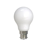9W B22 LED A60 cool white globe frosted (6PCS)