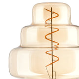 4W E27 LED OR150 globe amber - Clearance