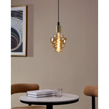 4W E27 LED OR150 globe amber - Clearance