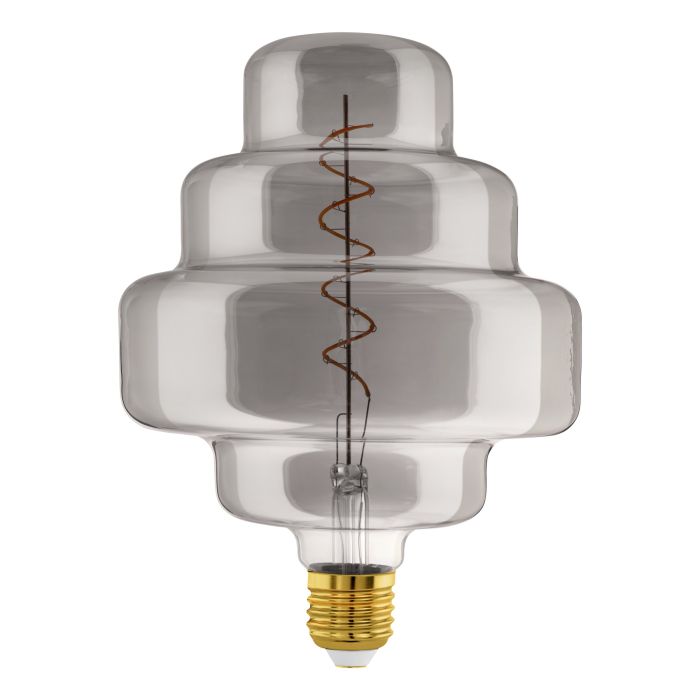 4W E27 LED OR200 globe black vapourised - Clearance