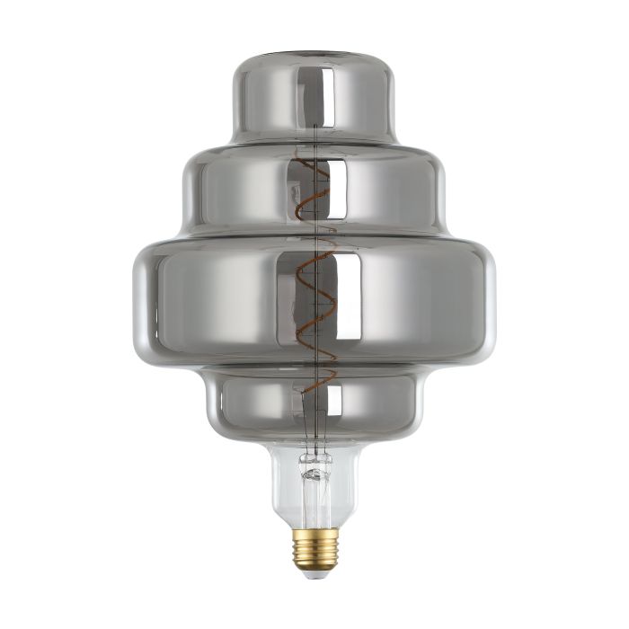 4W E27 LED OR150 globe black vapourised - Clearance