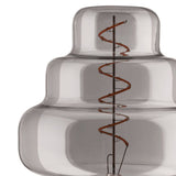 4W E27 LED OR150 globe black vapourised - Clearance