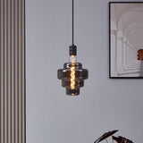 4W E27 LED OR150 globe black vapourised - Clearance