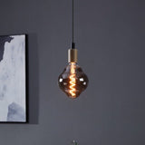 4W E27 LED CL150 globe black vapourised - Clearance