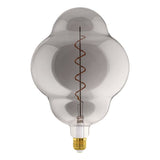 4W E27 LED CL200 globe black vapourised - Clearance