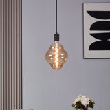4W E27 LED CL200 globe amber - Clearance