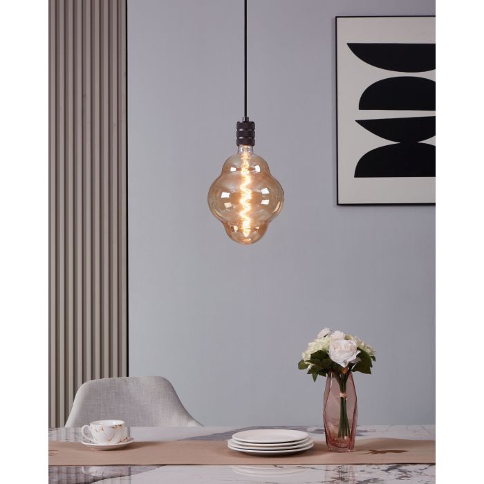 4W E27 LED CL200 globe amber - Clearance