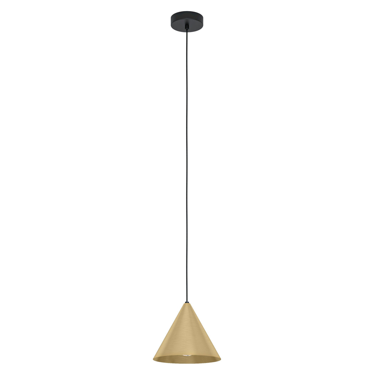 NARICES Pendant Light (Brushed Gold) 1xE27- Clearance