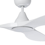 SURF 60 DC ceiling fan with LED light