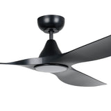 SURF 60 DC ceiling fan with LED light
