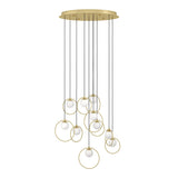 PORTOCOLOM Pendant Light Round 10x3W LED 3000K