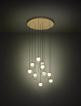 PORTOCOLOM Pendant Light Round 10x3W LED 3000K