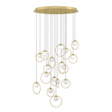 PORTOCOLOM Pendant Light Round 17x3W LED 3000K