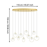 PORTOCOLOM Pendant Light 10x3W LED 3000K