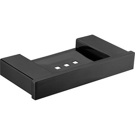 Rosa Metal Soap Holder - Matte Black
