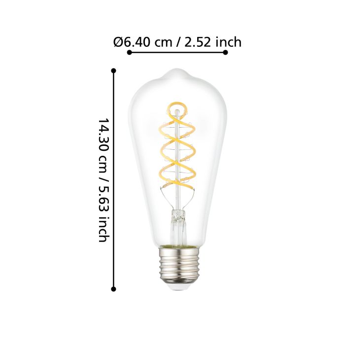 Bulb lightbulb E27 (6 PCS)