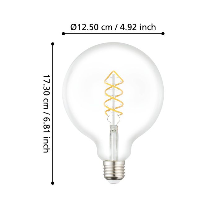 Bulb lightbulb E27 (6 PCS)