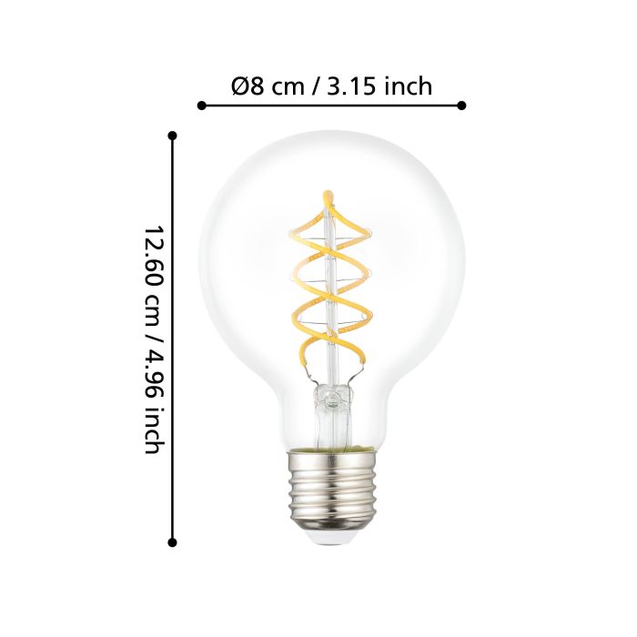 Bulb lightbulb E27 (6 PCS)