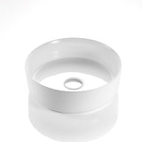 POS Luna Gloss White Basin (Round: 352x352x112)