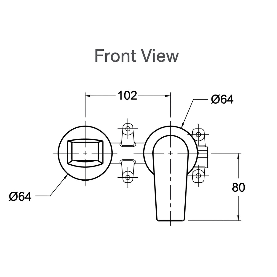 KOHLER Taut Wall Mount Basin Mixer
