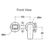 KOHLER Taut Wall Mount Basin Mixer