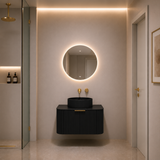 Lukka AGENA Wall Hung Vanity Matte Black (All Sizes)
