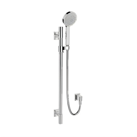 KOHLER Renew Geometric Slide Hand Shower With Rail - Polished Chrome