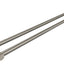 Otus Round Double Towel Rail 600mm - Brushed Nickel