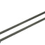 Otus Round Double Towel Rail 600mm - Brushed Gun Metal