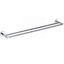 Otus Round Double Towel Rail 750mm - Chrome