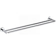 Otus Round Double Towel Rail 750mm - Chrome