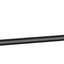 Otus Round Single Towel Rail 600mm - Brushed Gun Metal