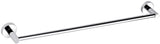 Otus Round Single Towel Rail 600mm - Chrome
