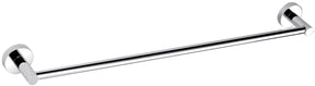 Otus Round Single Towel Rail 600mm - Chrome
