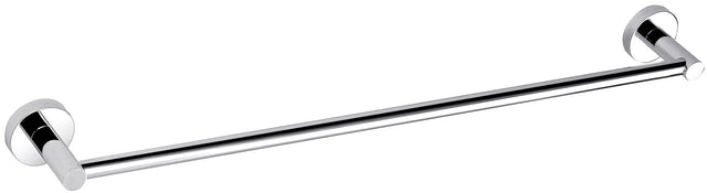 Otus Round Single Towel Rail 600mm - Chrome
