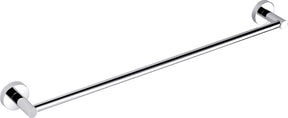 Otus Round Single Towel Rail 750mm - Chrome